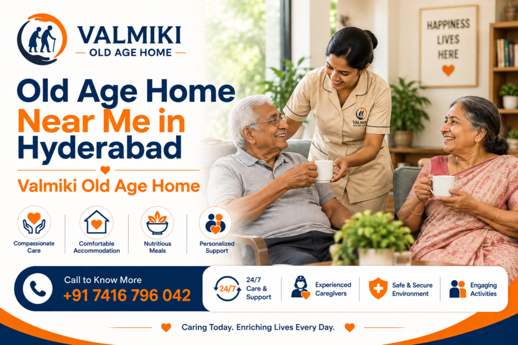 Old Age Home Near Me in Hyderabad | Valmiki Old Age Home